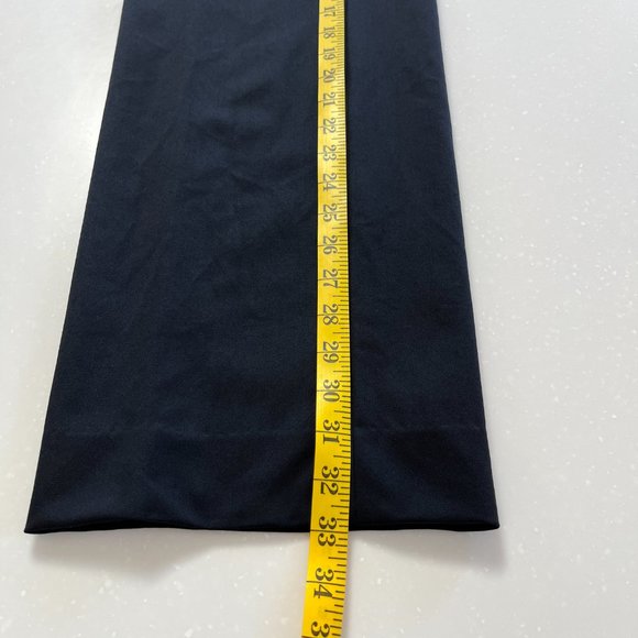 TALL Carlisle Black Wool Dress Pants, Sz 4, L33 - Picture 12 of 12